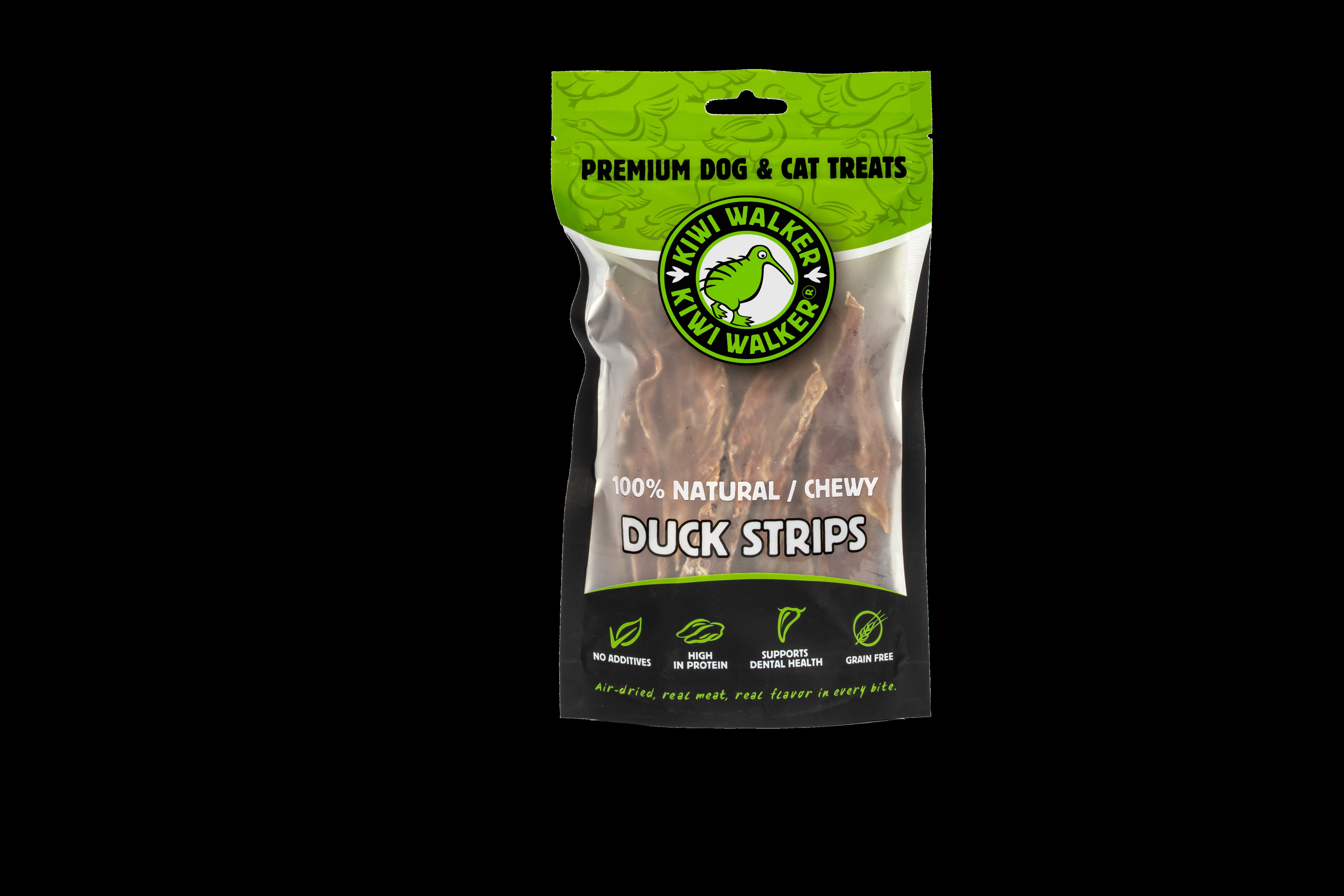 Poslastica za pse i mace Kiwi Strips patka 100g